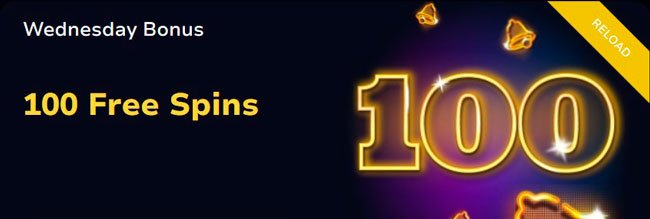 7bit Casino Wednesday bonus 100 FS