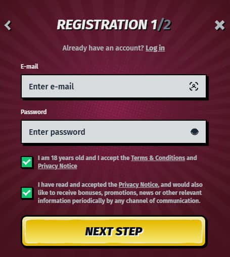 AllySpin registration