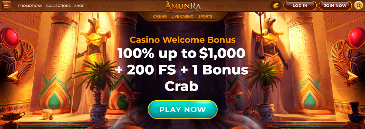 AmunRa Casino Official Website