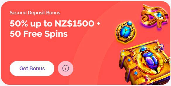 Boho Casino 2nd deposit bonus