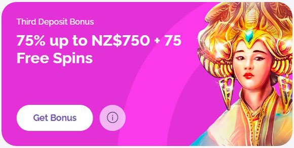 Boho Casino 3rd deposit bonus