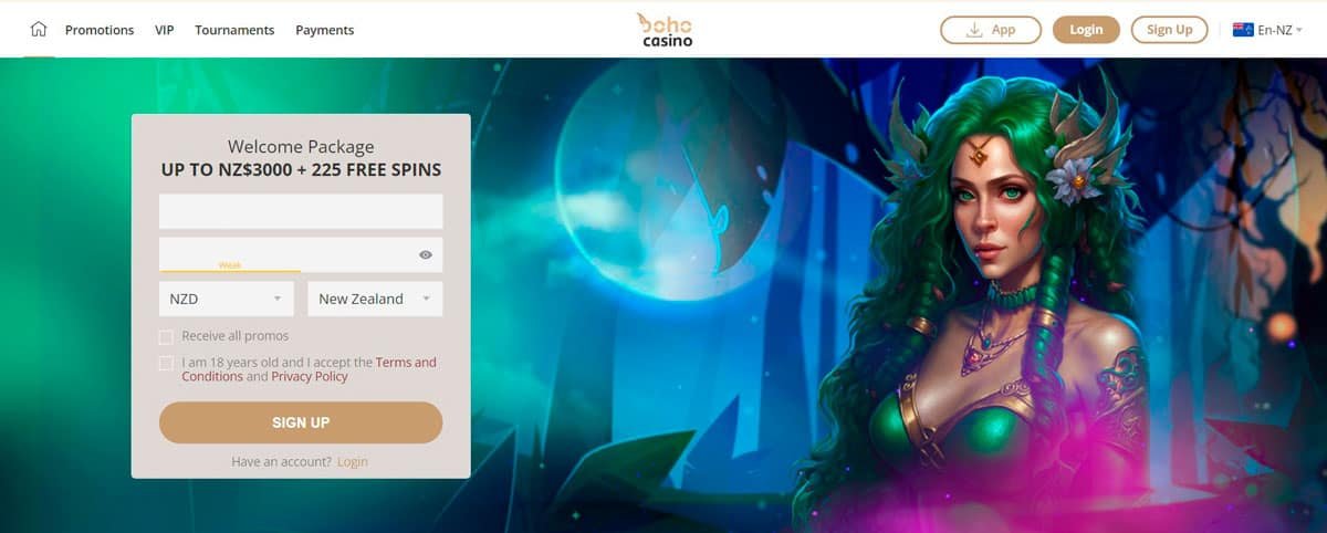 Boho Casino Official Site