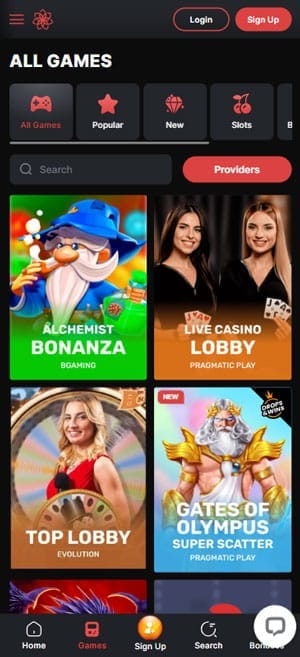 Casinochan Mobile App