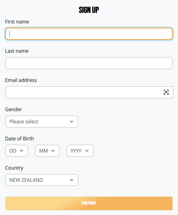 Dream Vegas registration