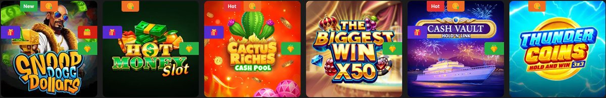 FastPay Casino games