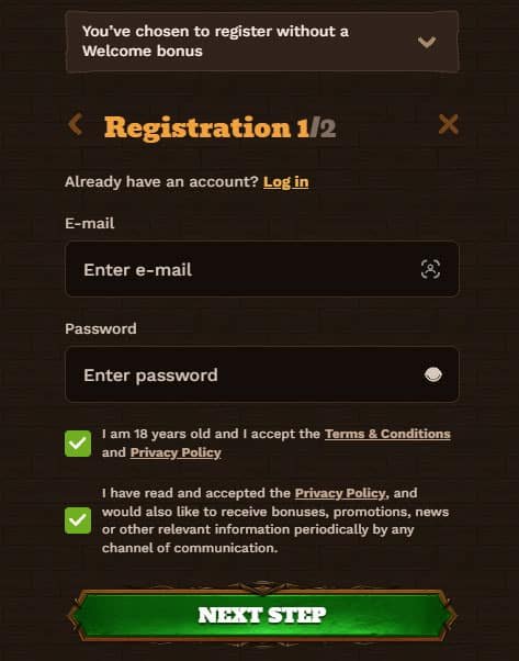 Fat Pirate registration