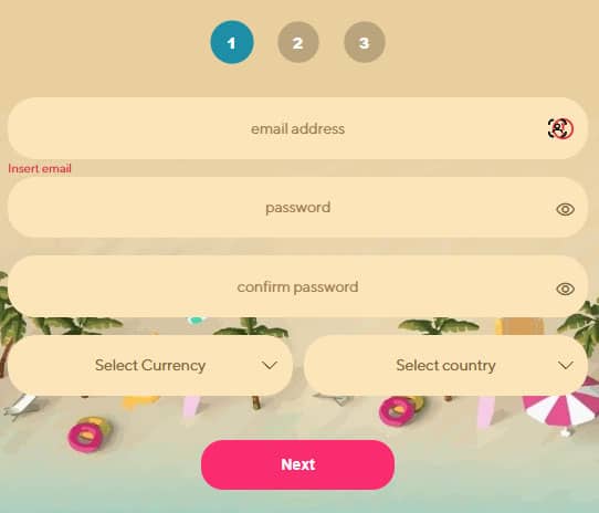 Fun Casino registration