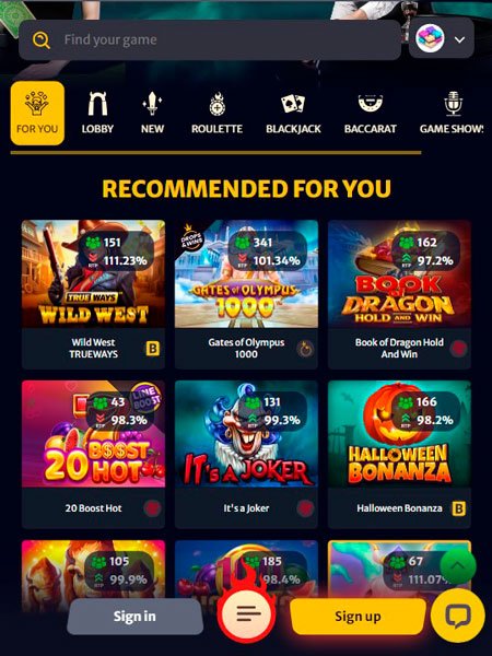 Hell Spin Mobile Live Casino