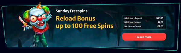 HellSpin Casino Sunday Free Spins Bonus