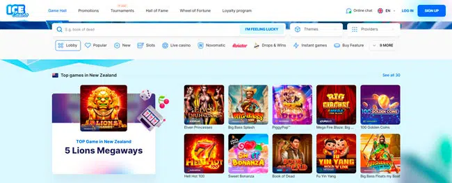 Ice Casino Official Website