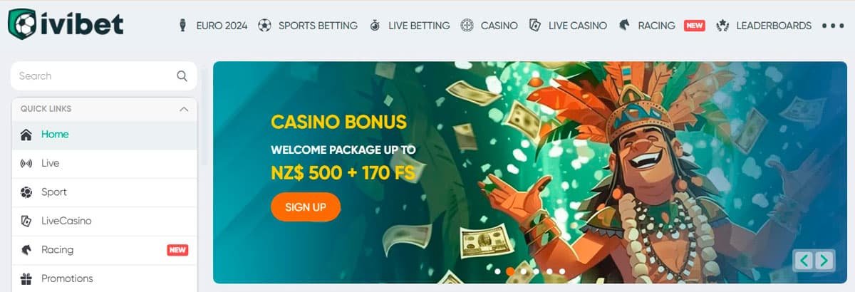 IviBet Casino Casino Welcome Offer