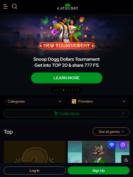 KatsuBet Casino Mobile Site