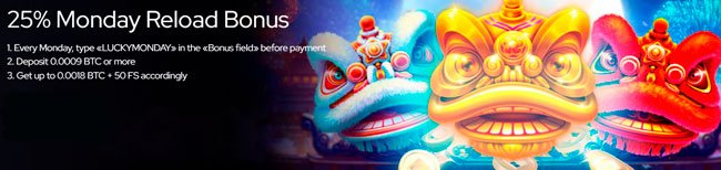 Katsu Bet Casino Monday Reload Bonus