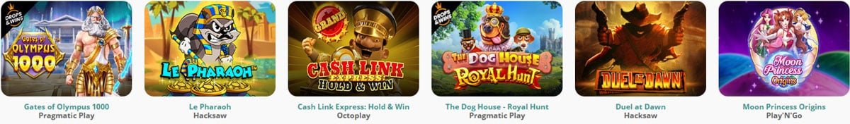 Moi Casino games