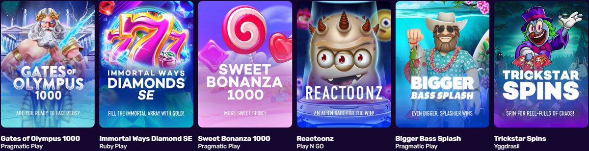 NeonVegas games