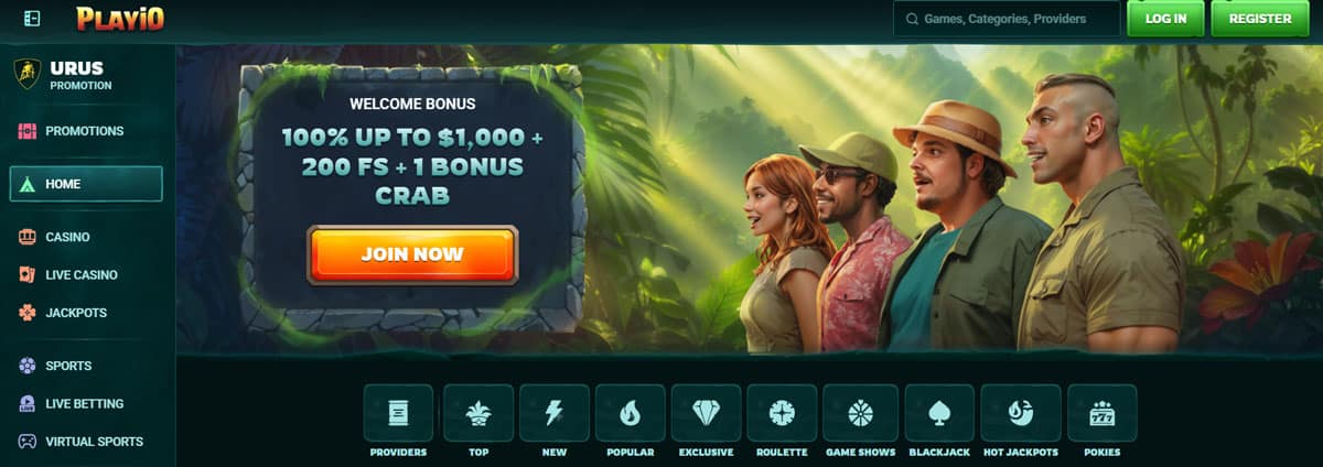 Playio Casino Official Website