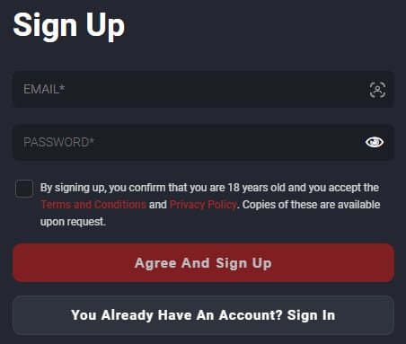 Riviera Casino registration