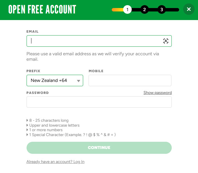 Rizk registration