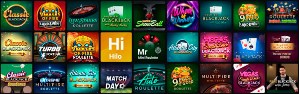 Ruby Fortune Casino Card Games