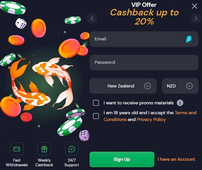 SlotoZen Casino Registration