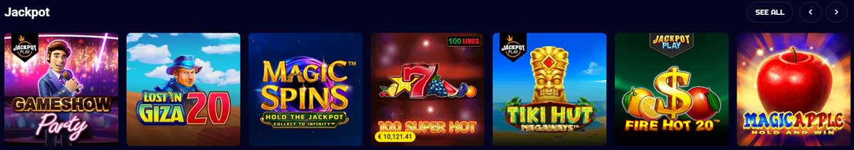 Spinjo Casino Games