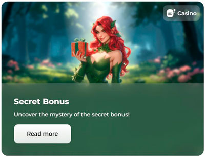 Verde Casino Secret Bonus