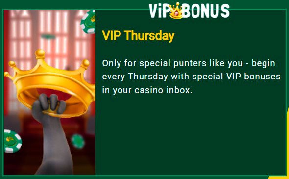 Fair Go Casino VIP Thursday Bonus