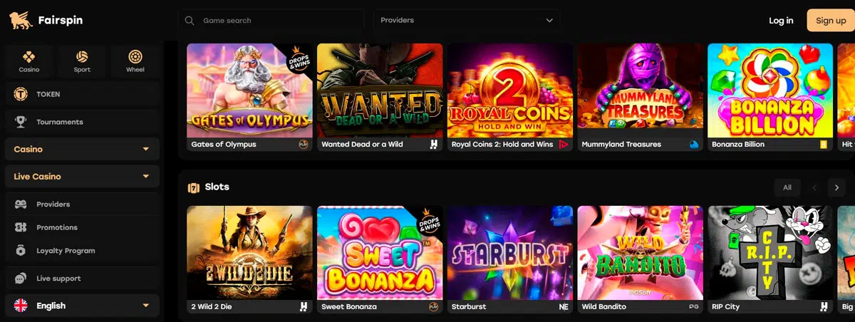 Fairspin Casino Official Site